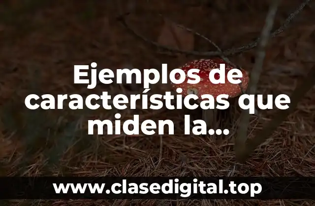 Ejemplos de características que miden la maduración sexual en animales