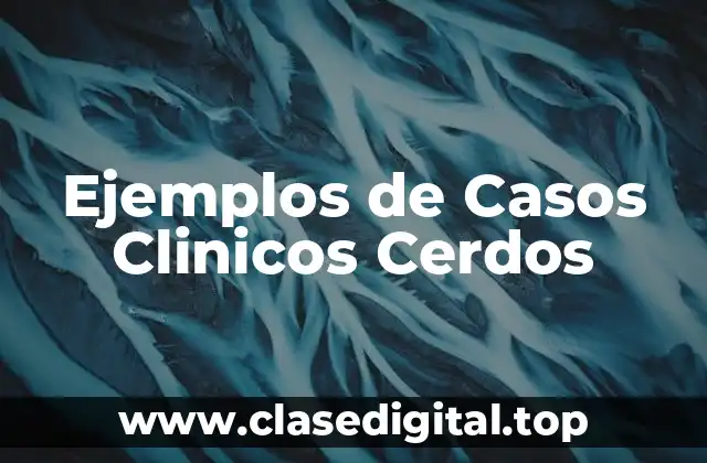 Ejemplos de Casos Clinicos Cerdos