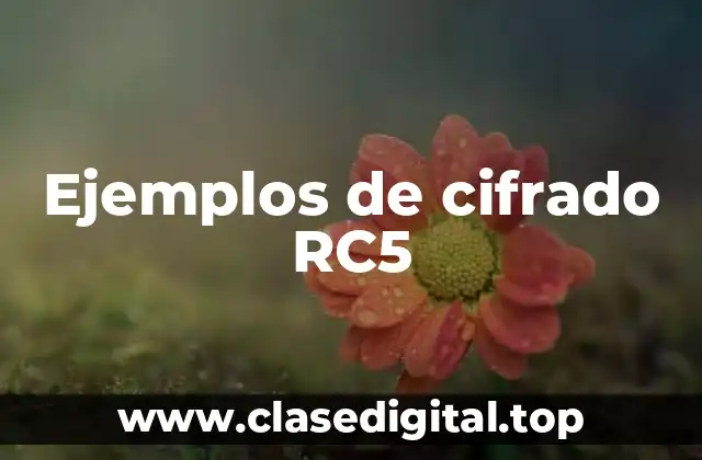 Ejemplos de cifrado RC5