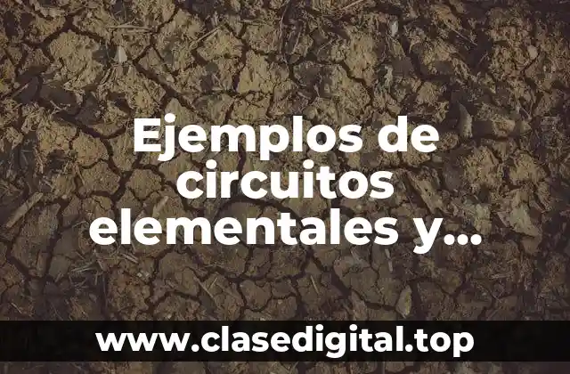 Ejemplos de circuitos elementales y fundamentales y Significado