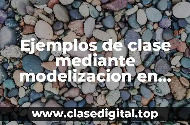 Ejemplos de clase mediante modelizacion en ciencias y Significado