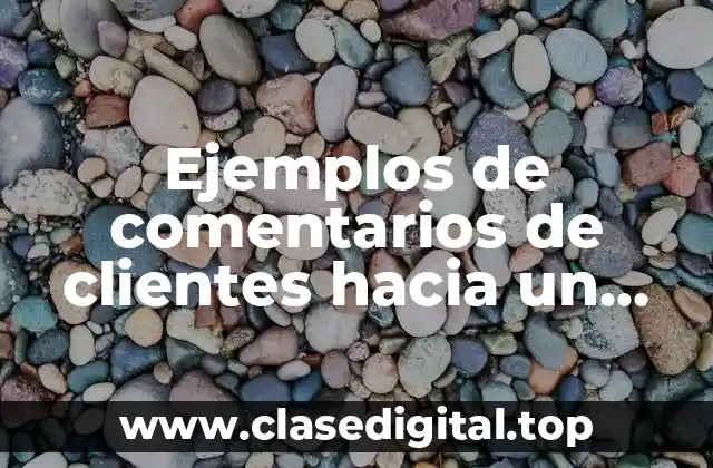 Ejemplos de comentarios de clientes hacia un mueble de sillón
