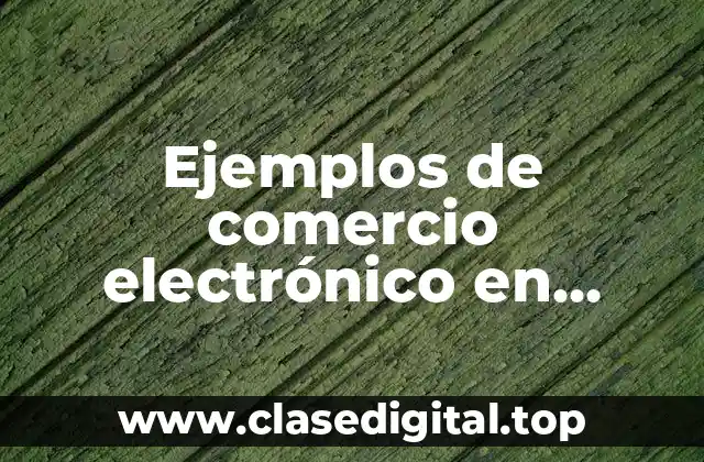 Ejemplos de comercio electrónico en Bolivia
