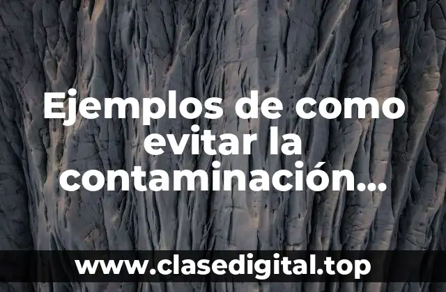 Ejemplos de como evitar la contaminación sonora