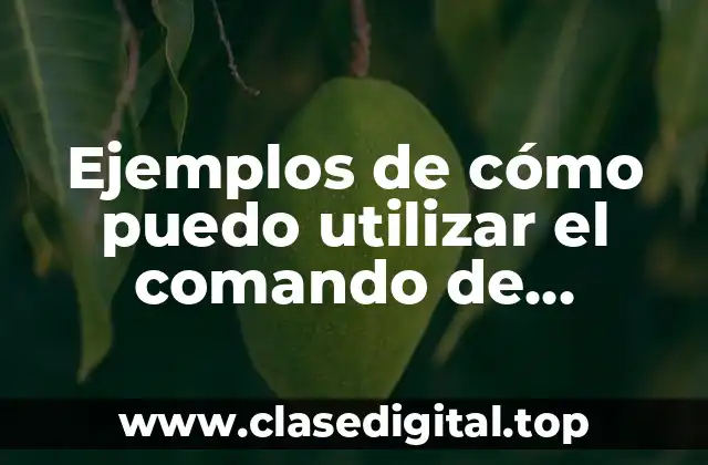 Ejemplos de cómo puedo utilizar el comando de reemplazar