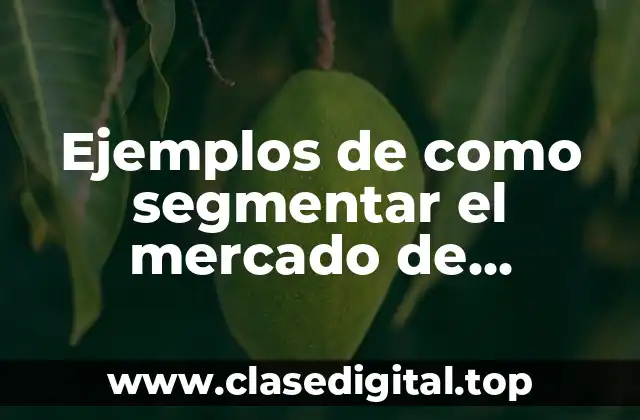 Ejemplos de como segmentar el mercado de mascotas