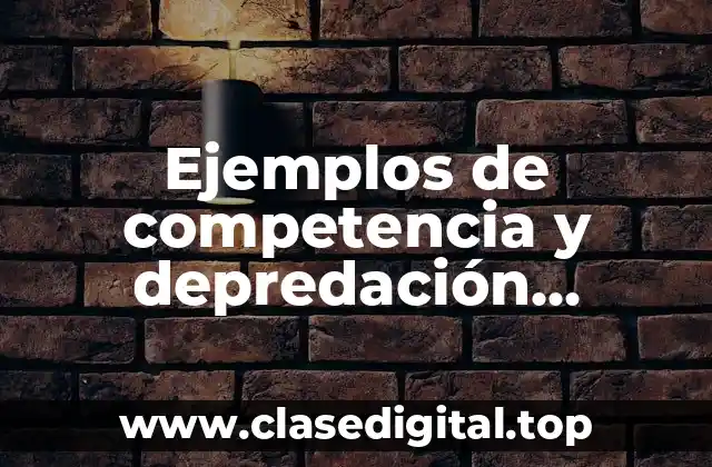 Ejemplos de competencia y depredación intraespecífica en ecología