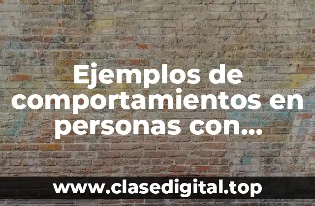 Ejemplos de comportamientos en personas con comunicación pasiva-agresiva