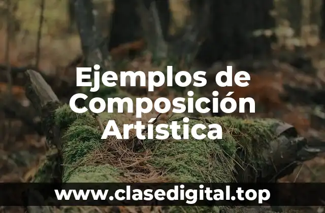 Ejemplos de Composición Artística