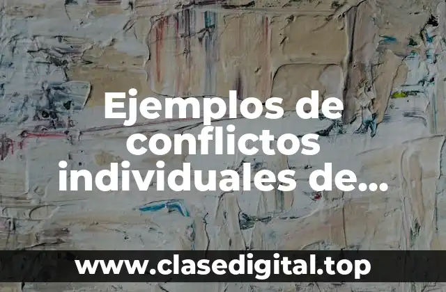 Ejemplos de conflictos individuales de seguridad social