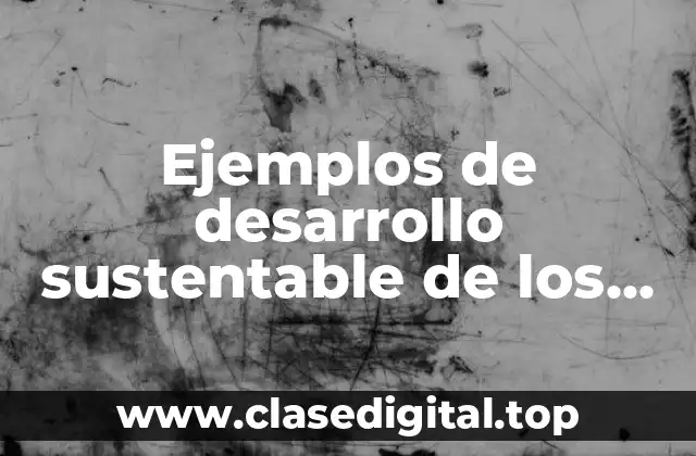 Ejemplos de desarrollo sustentable de los cosméticos en la actualidad