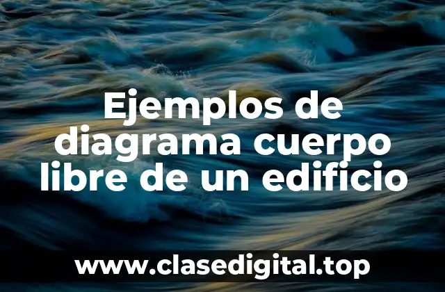 Ejemplos de diagrama cuerpo libre de un edificio