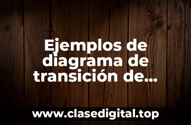 Ejemplos de diagrama de transición de estados registro alumno
