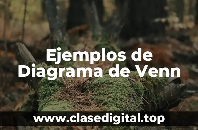 Ejemplos de Diagrama de Venn