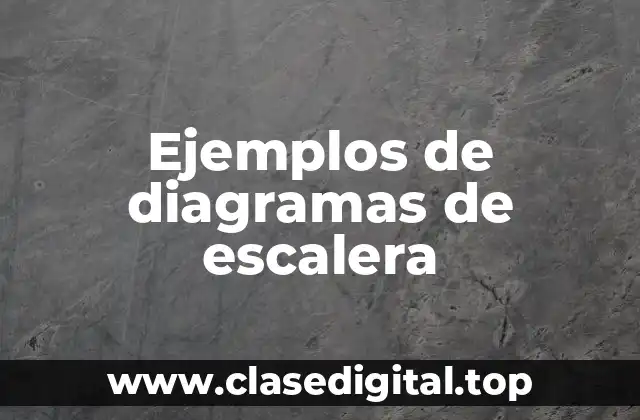 Ejemplos de diagramas de escalera