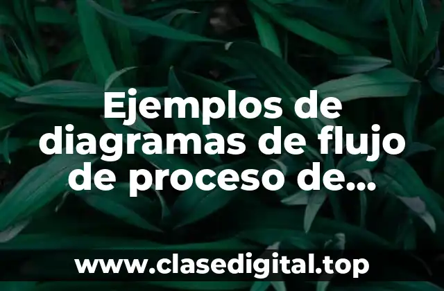Ejemplos de diagramas de flujo de proceso de ventas