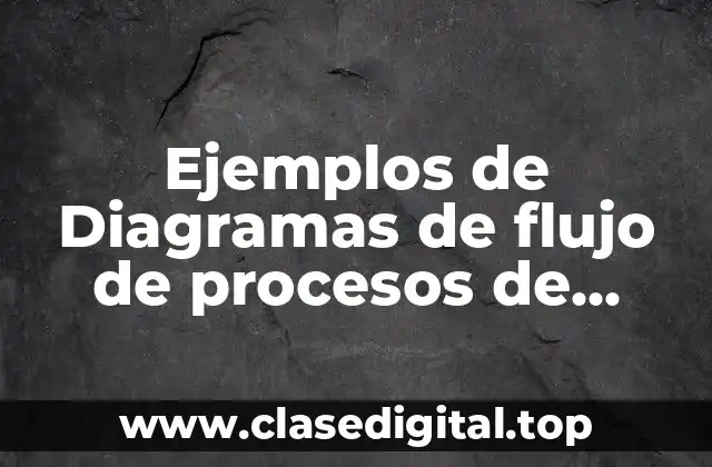 Ejemplos de Diagramas de flujo de procesos de recursos humanos