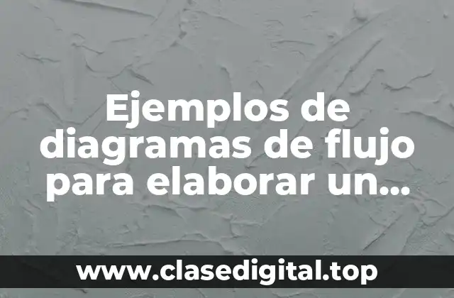 Ejemplos de diagramas de flujo