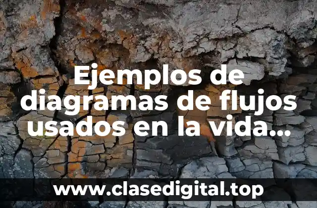 Ejemplos de diagramas de flujos usados en la vida cotidiana