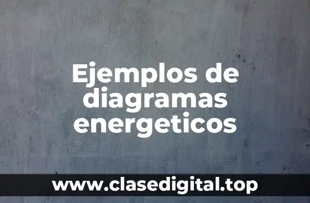 Ejemplos de diagramas energeticos