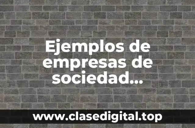 Ejemplos de empresas de sociedad cooperativa en México