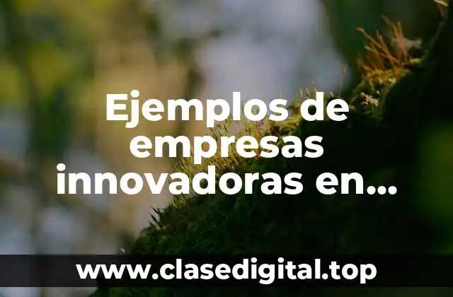 Ejemplos de empresas innovadoras en Colombia