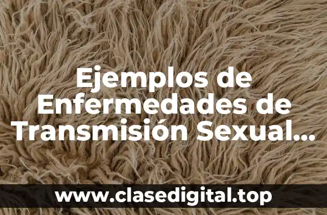 Ejemplos de Enfermedades de Transmisión Sexual y Significado