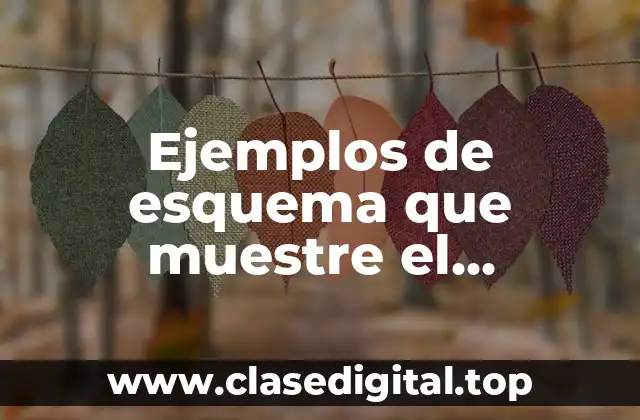 Ejemplos de esquema que muestre el funcionamiento de una computadora