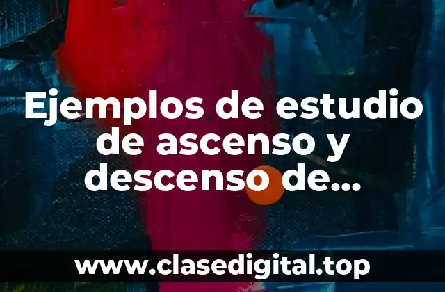 Ejemplos de estudio de ascenso y descenso de pasajeros