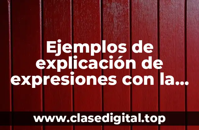 Ejemplos de explicación de expresiones con la palabra tamarindo