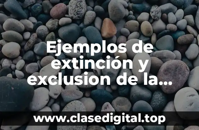 Ejemplos de extinción y exclusion de la acción penal y Significado