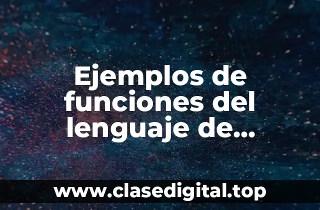 Ejemplos de funciones del lenguaje de performativa o realizativa