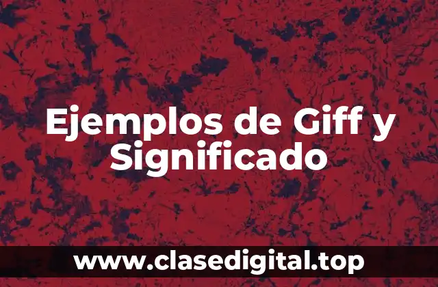 Ejemplos de Giffs