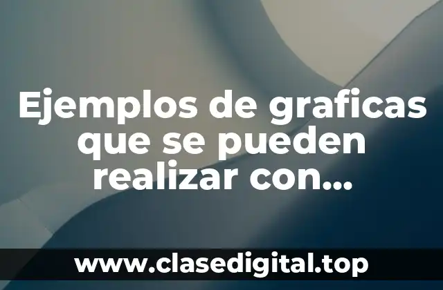 Ejemplos de graficas que se pueden realizar con frecuencia