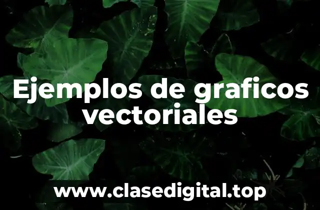 Ejemplos de graficos vectoriales