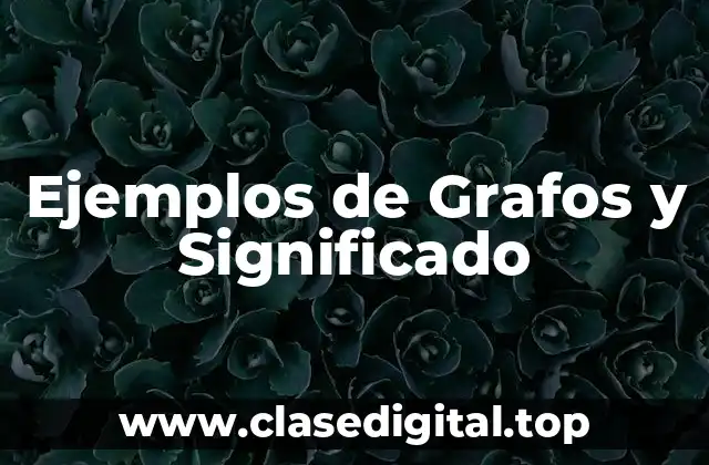 Ejemplos de Grafos y Significado