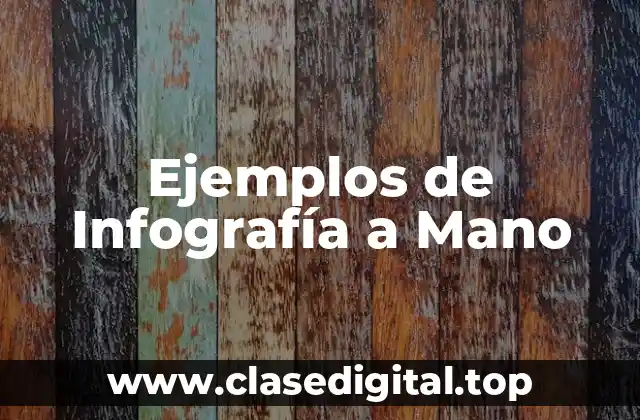 Ejemplos de Infografía a Mano