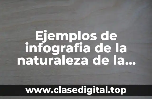Ejemplos de infografia de la naturaleza de la creatividad y Significado