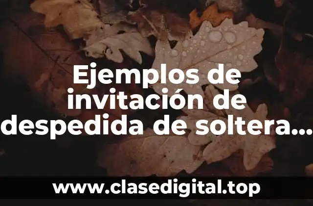 Ejemplos de invitación de despedida de soltera con corsets