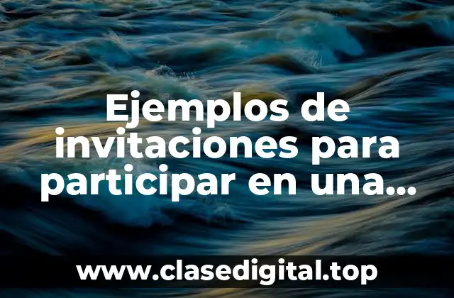 Ejemplos de invitaciones para participar en una pastorela y villancicos