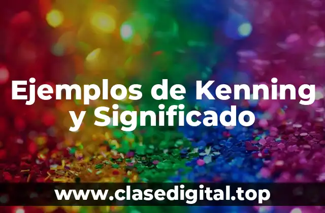 Ejemplos de Kenning y Significado