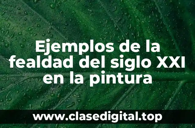 Ejemplos de la fealdad del siglo XXI en la pintura