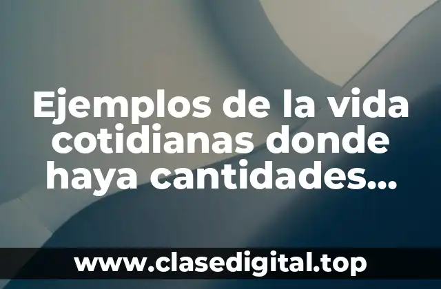 Ejemplos de porcentajes en la vida cotidiana