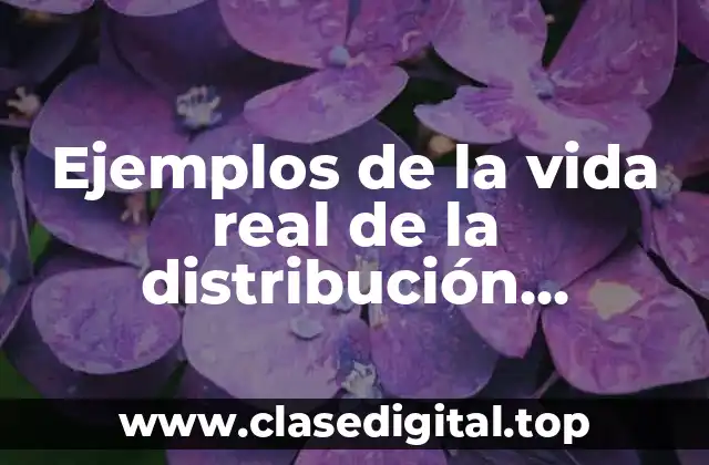 Ejemplos de la vida real de la distribución binomial