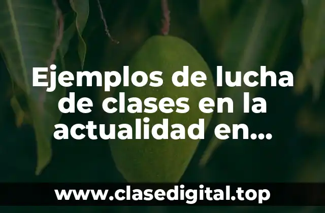 Ejemplos de lucha de clases en la actualidad en Venezuela