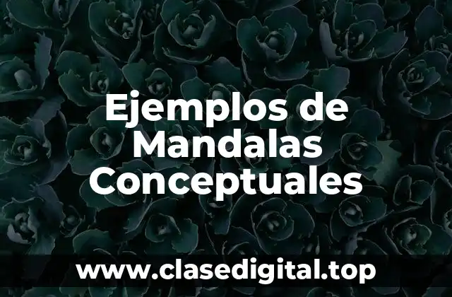 Ejemplos de Mandalas Conceptuales