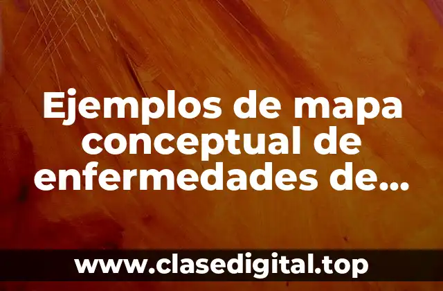 Ejemplos de mapa conceptual de enfermedades de transmisión sexual