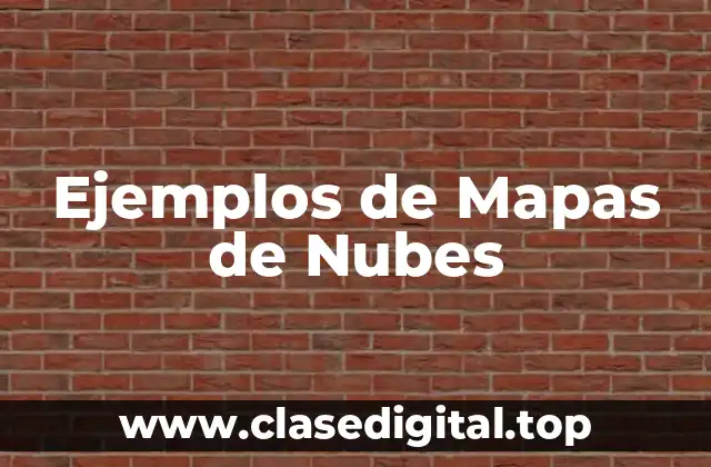 Ejemplos de Mapas de Nubes