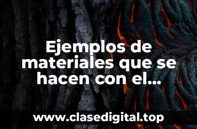 Ejemplos de materiales que se hacen con el poliestireno