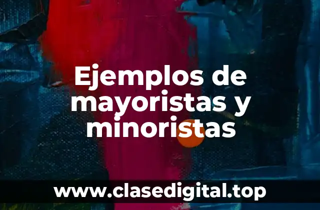 Ejemplos de mayoristas